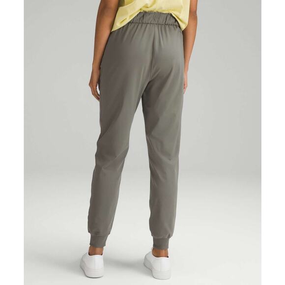 Lululemon Stretch High Rise Jogger Full Length Grey Sage - Picture 4 of 9